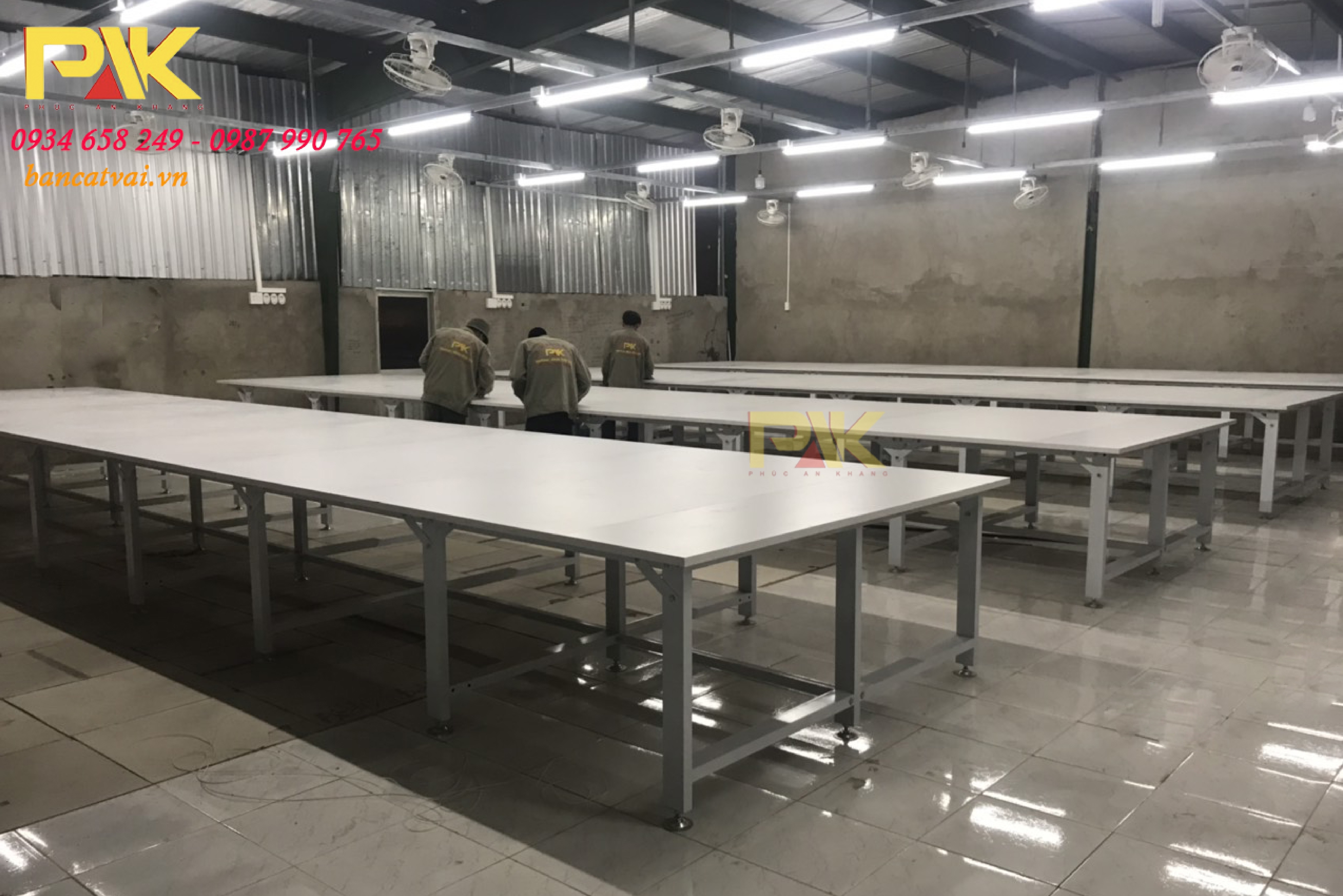 Bàn cắt vải 1 tầng