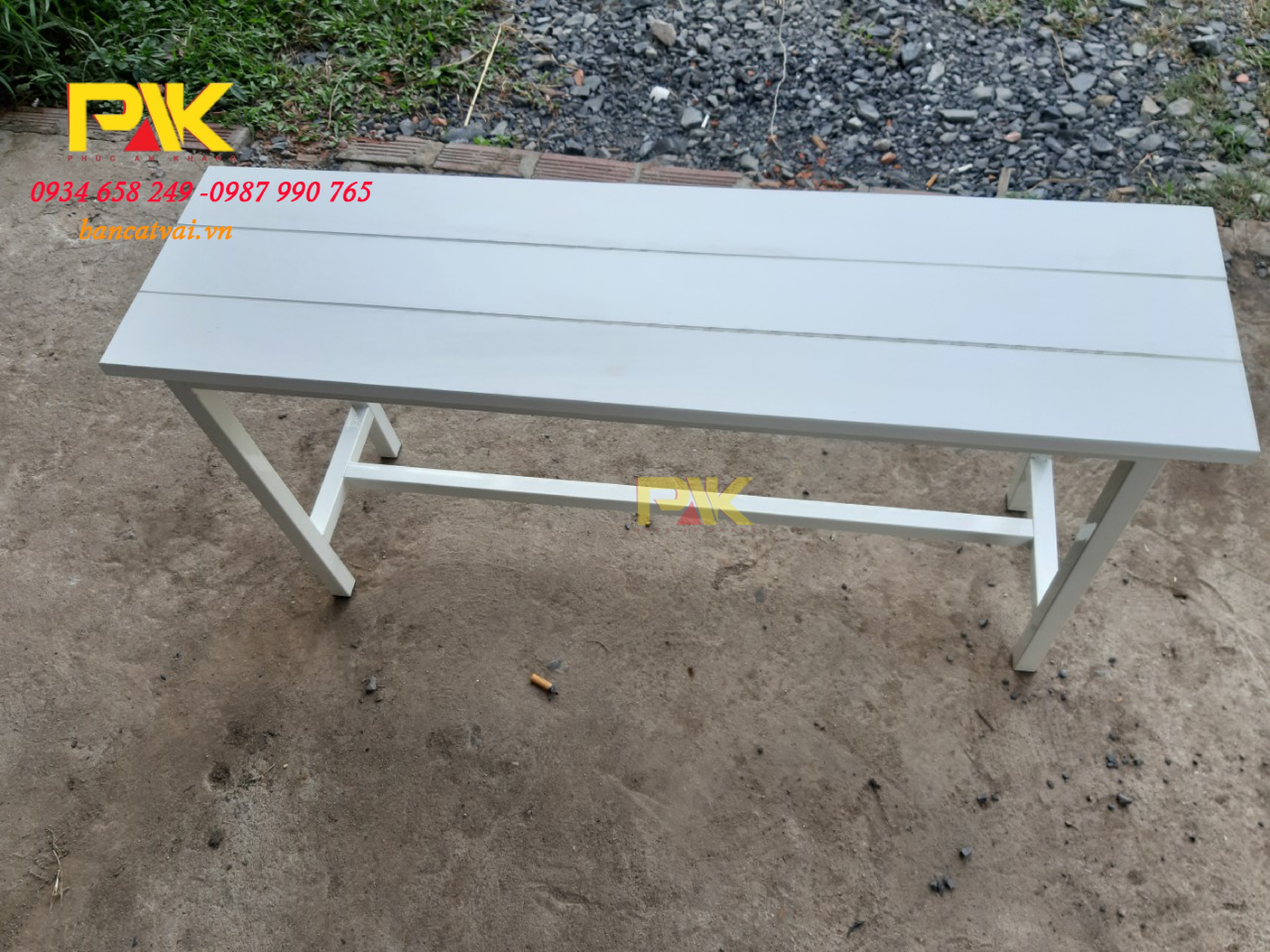 Ghế ngồi may 3 thanh